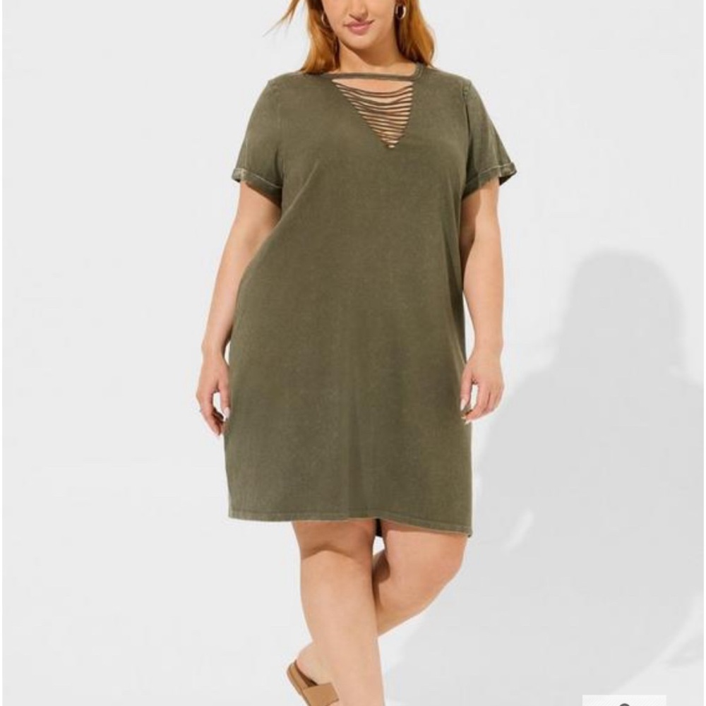 Mini tshirt dress